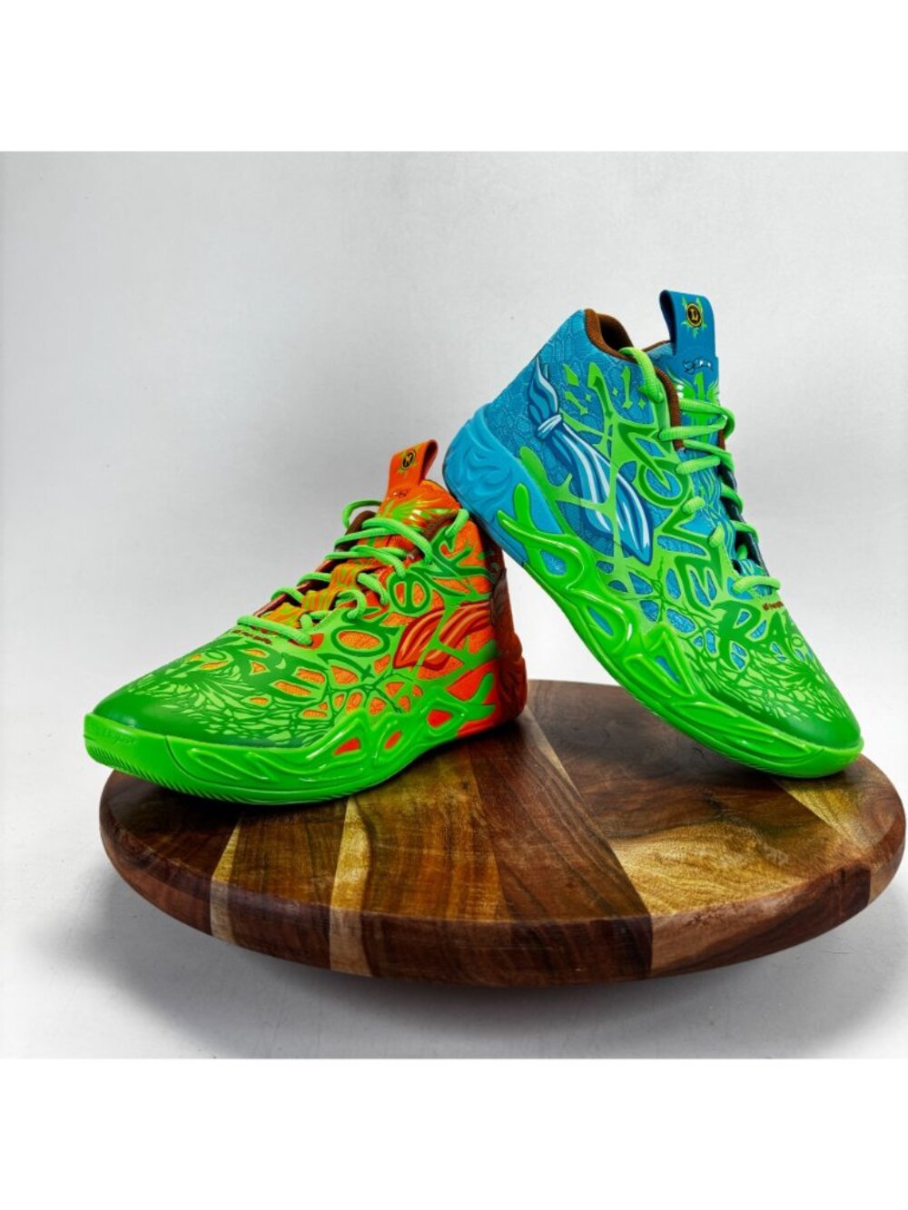 Puma Lamelo Ball MB 04 Mn 8.5 Teenage Mutant Ninja Turtles Leonardo Michelangelo - Picture 5 of 10